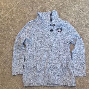 Champion Speckled Gray Button-Up
